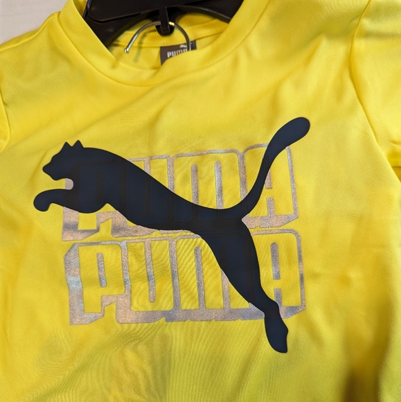 Boys Puma 3 Piece Short Set Brand New With Tags Size 5 - Picture 2 of 7